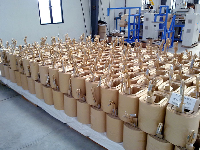 step lap Lamination cut on CNC core  cutting Line