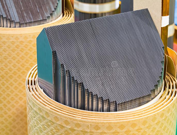 step lap Lamination cut on CNC core  cutting Line