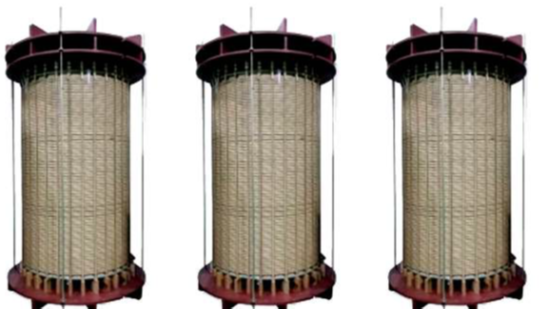 Static compression of winding