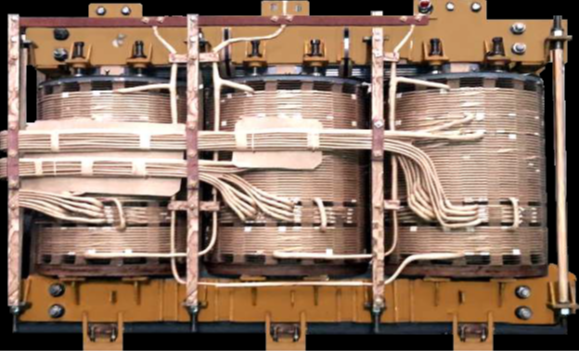 Defined routing of tap and line leads for better voltage distribution