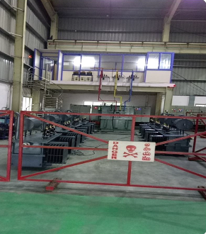 Core Stacking in process 